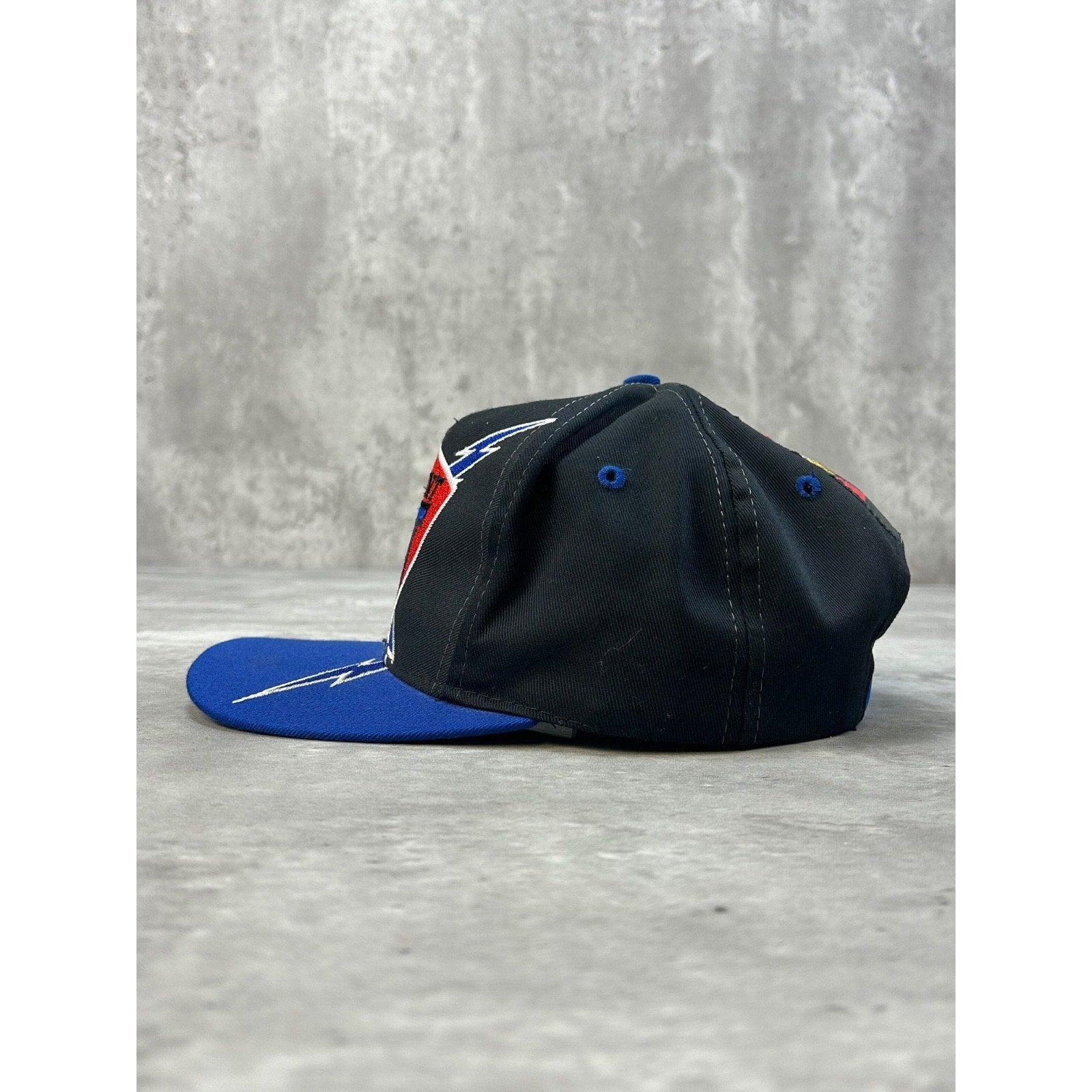 Vintage 90s X-Men Mutant U Wolverines Embroidered Comic Snapback Hat OSFA