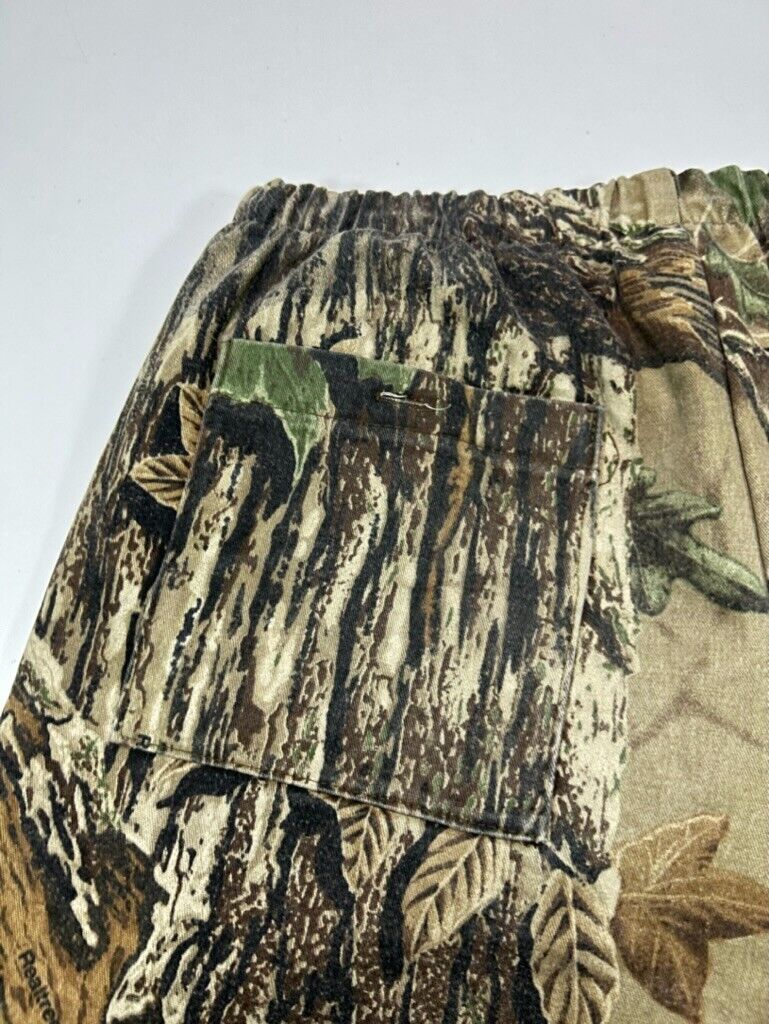 Vintage 90s Scentlok Realtree Camo Hunting Cinched Pants Size XL