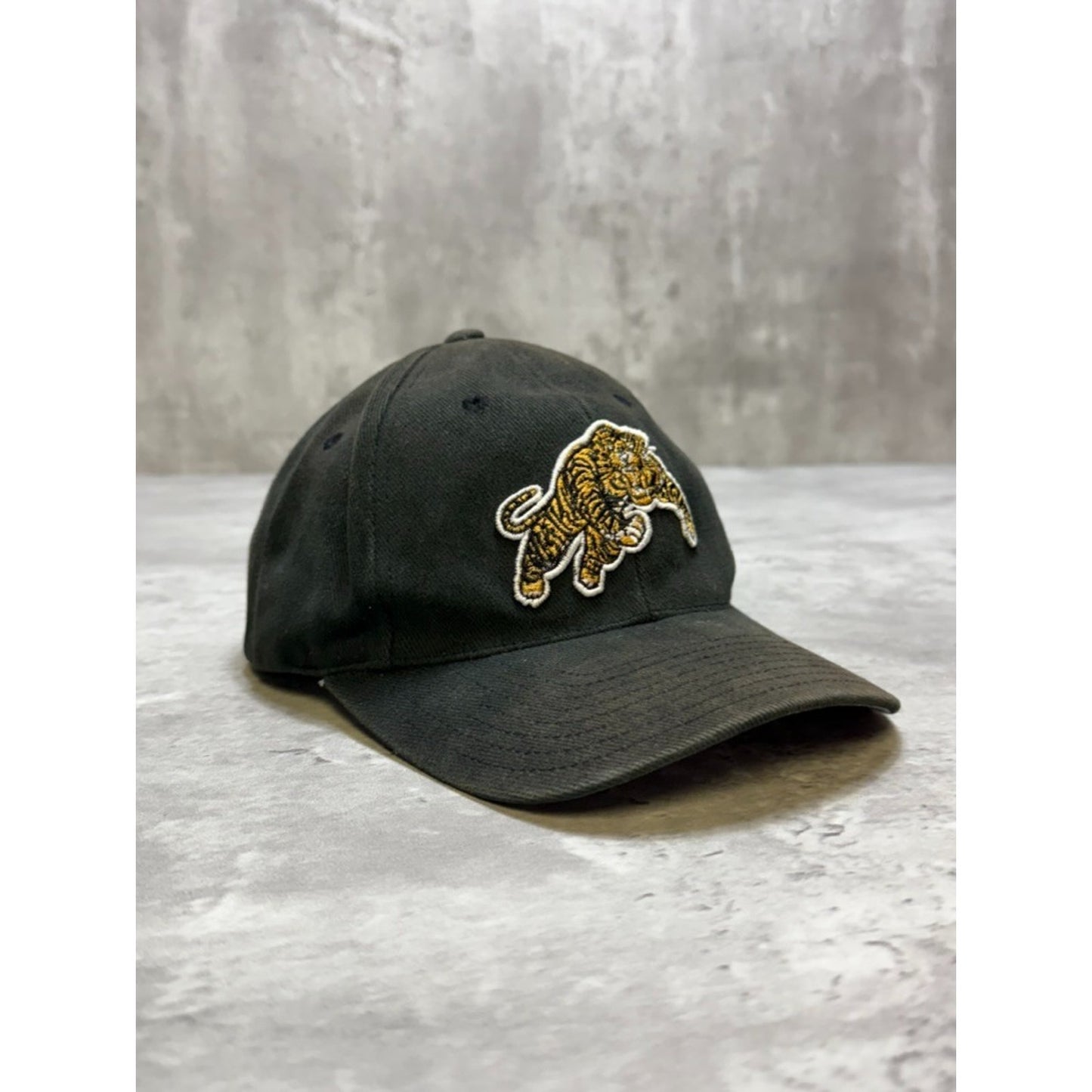 Vintage 90s Hamilton Tiger Cats CFL Embroidered Logo Strapback Hat OSFA