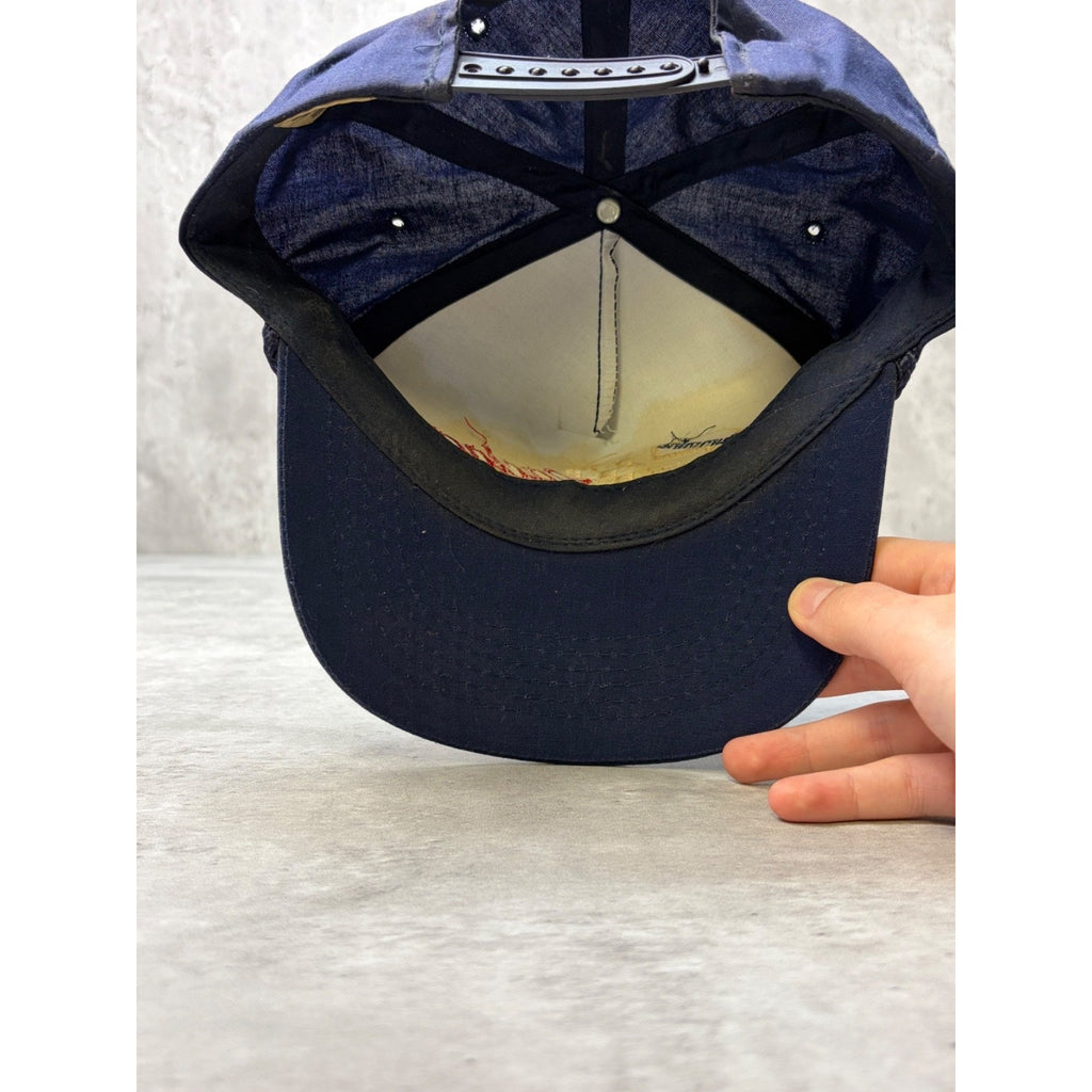 Vintage Cummins Racing Team Embroidered Logo Snapback Hat OSFA