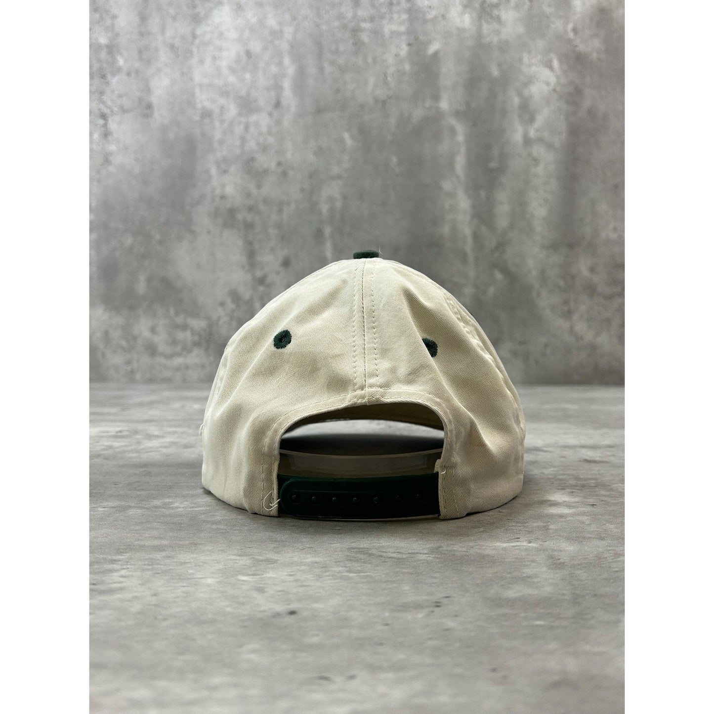 Vintage Green Bay Packers NFL Embroidered Logo Sharktooth Snapback Hat OSFA