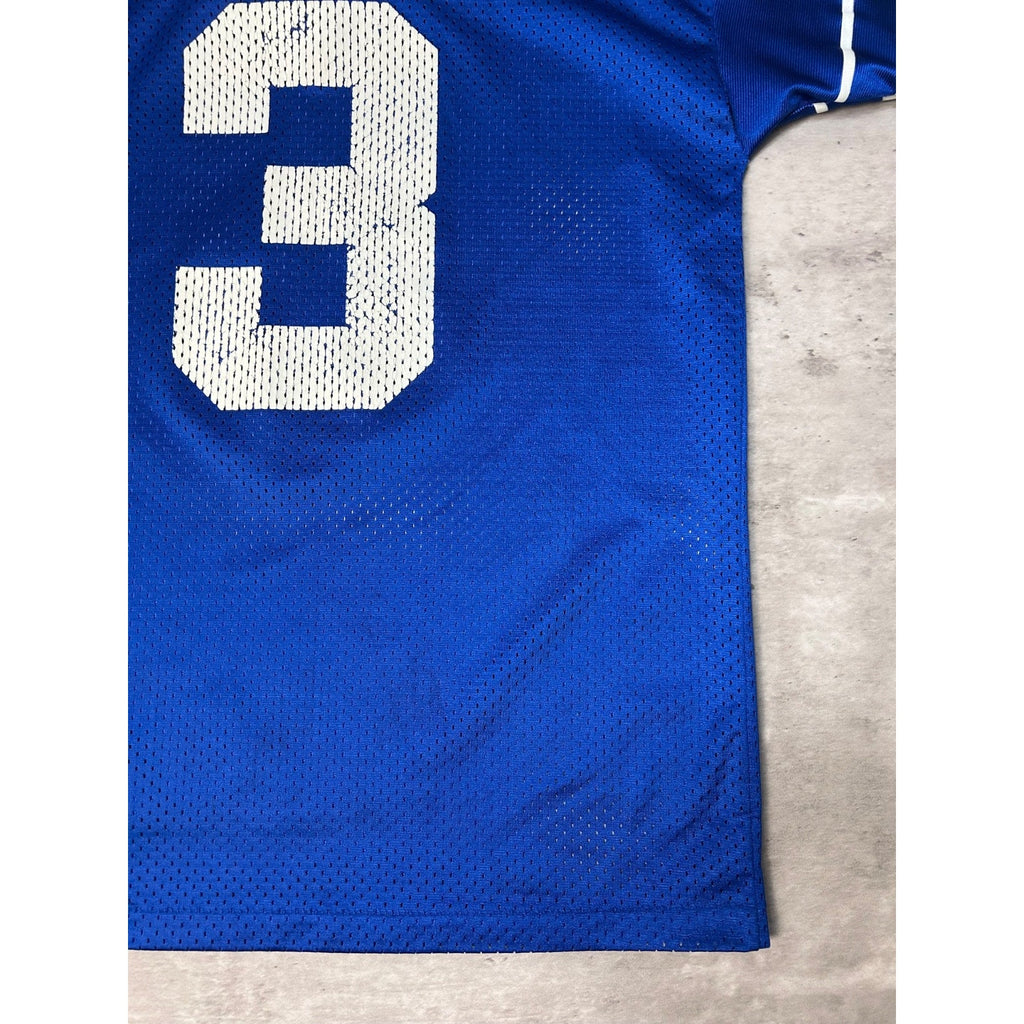 Vintage 90s Rick Mirer #3 Seattle Seahawks NFL Football Jersey Size YOUTH Large
