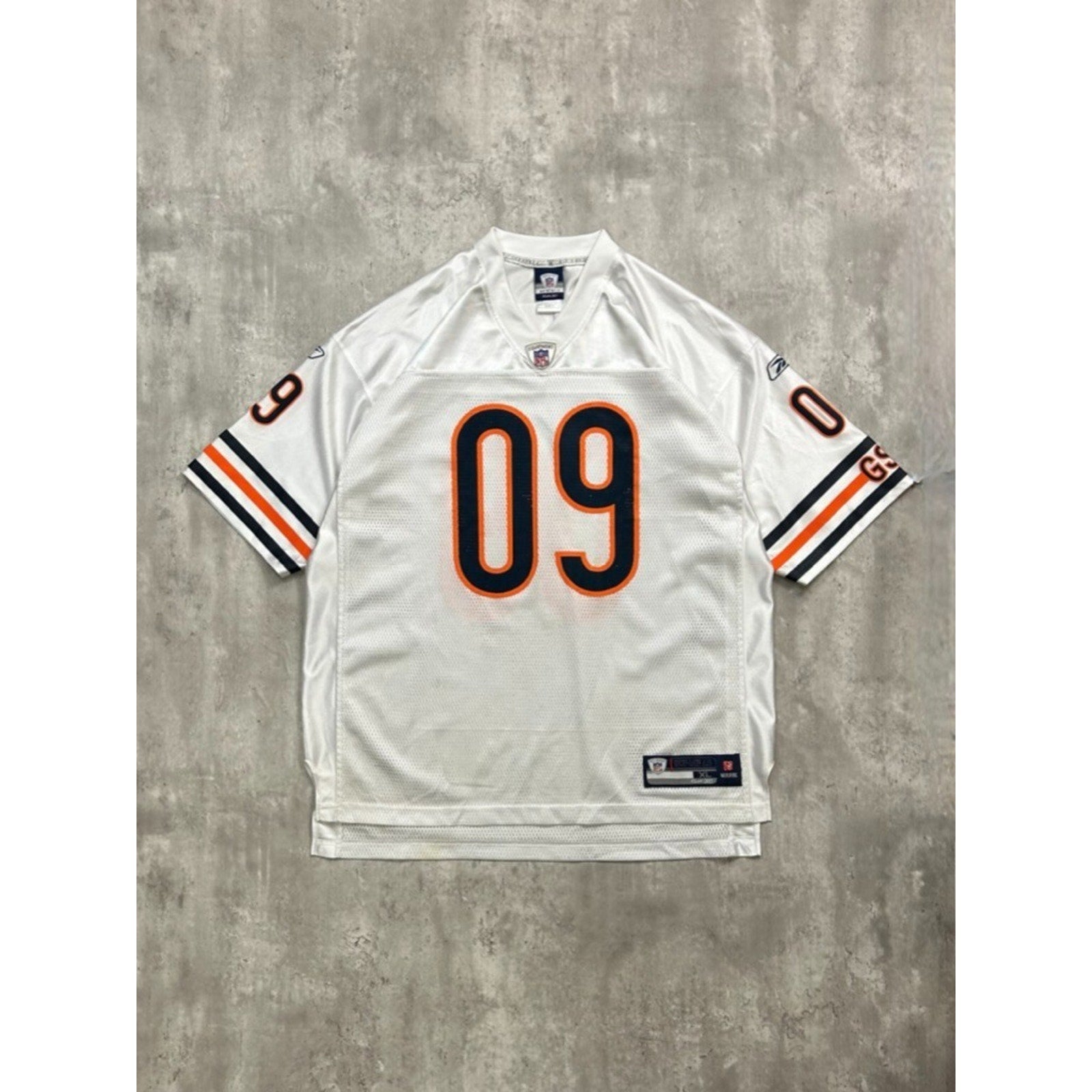 Vintage Chicago Bears #09 Da Bus NFL Reebok Football Jersey Size XL