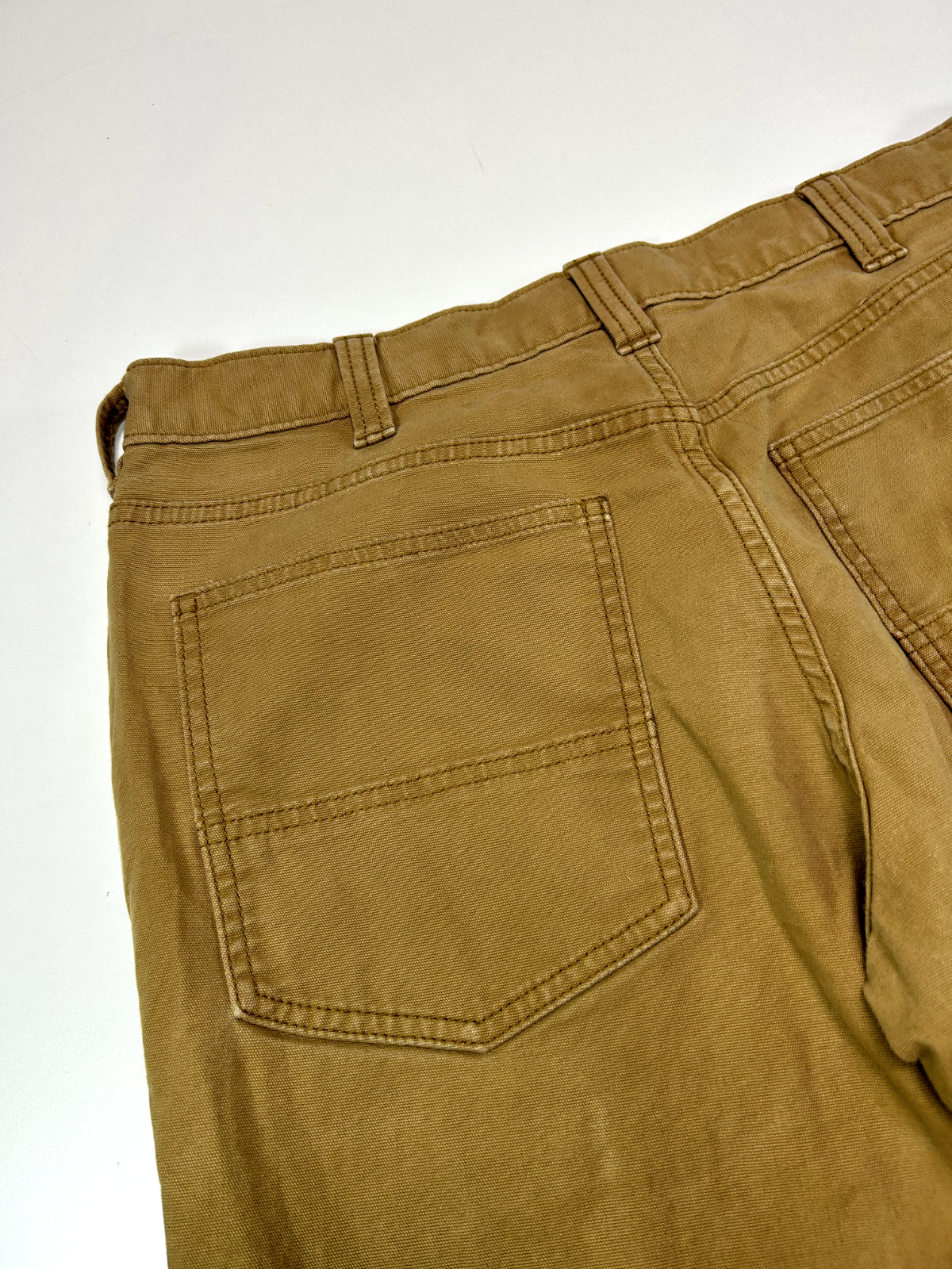 Carhartt Relaxed Fit Canvas Workwear Five Pocket Pants Size 34 Tan