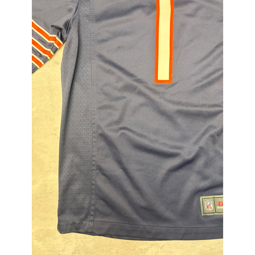 Justin Fields #1 Chicago Bears NFL Nike Football Jersey Size Small