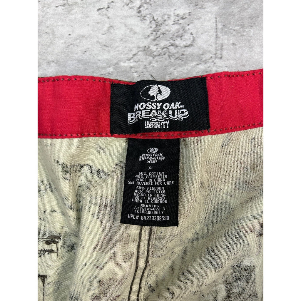 Vintage Womens Mossy Oak Breakup Camo Cargo Hunting Pants Size XL