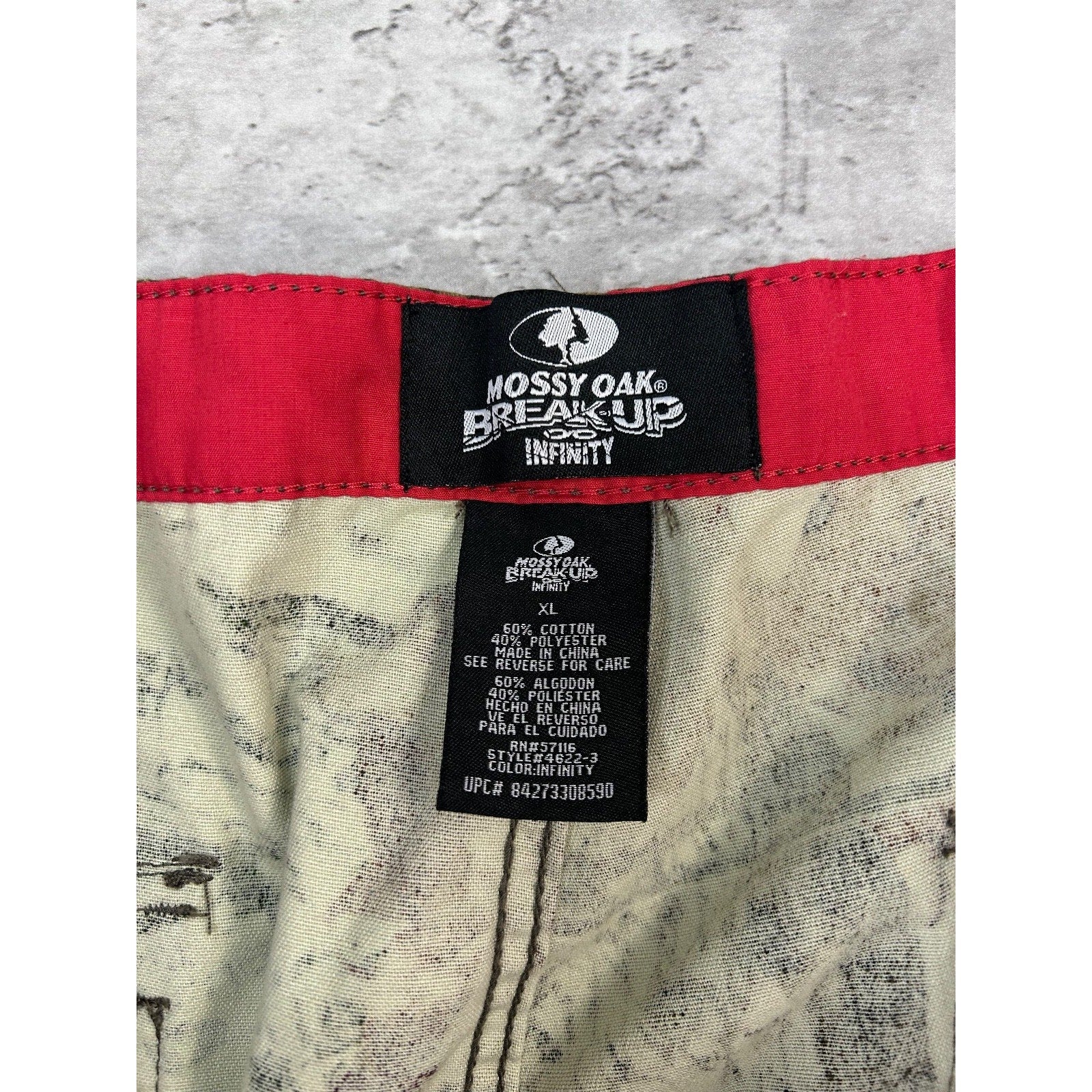 Vintage Womens Mossy Oak Breakup Camo Cargo Hunting Pants Size XL