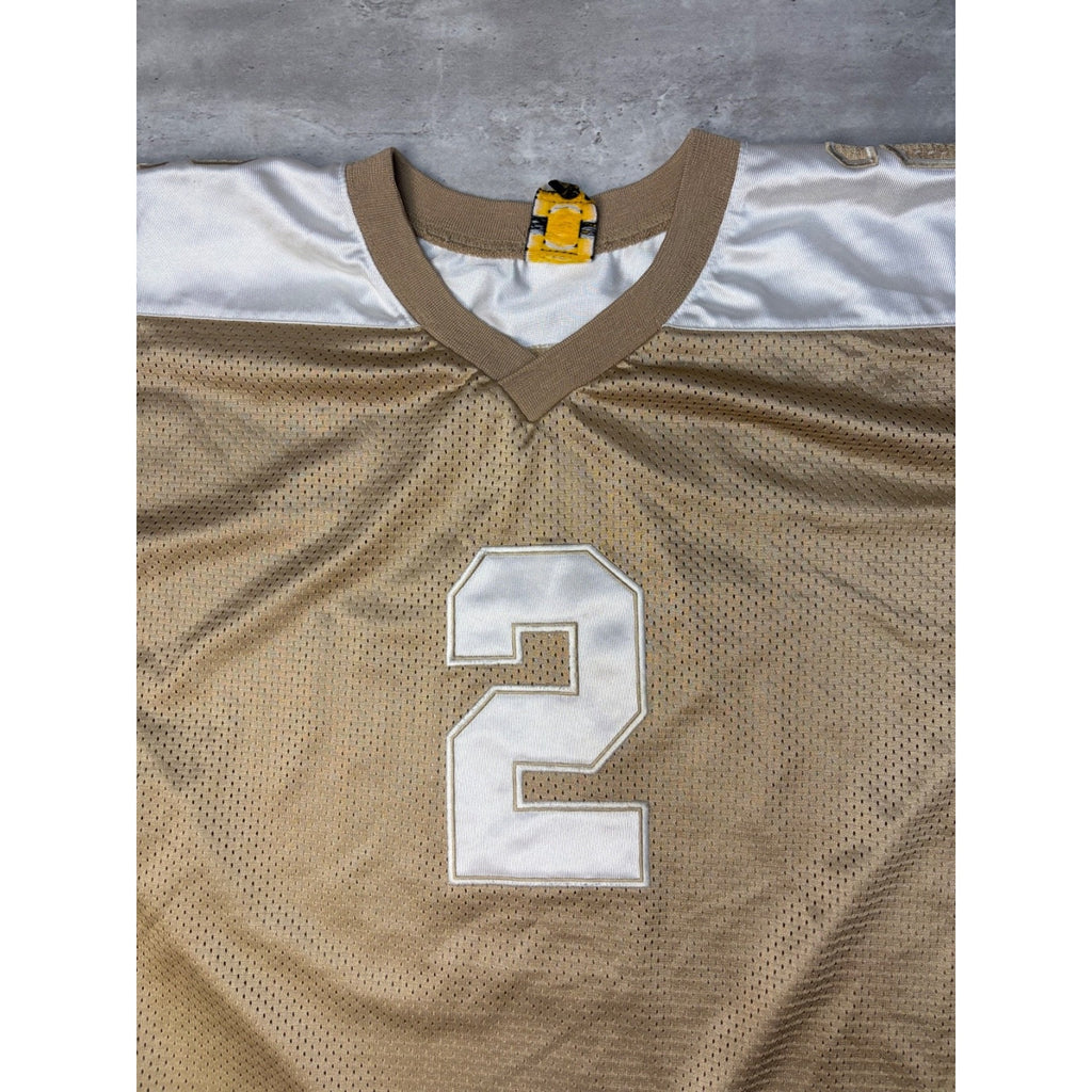Vintage Y2K Mecca Athletics #2 Embroidered Football Jersey Size 2XL