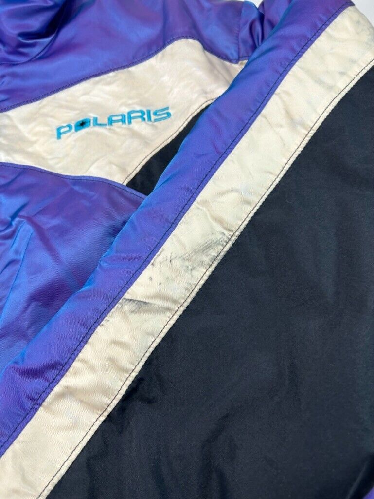 Vintage 90s Polaris Thermoloft Nylon Full Zip Jacket Size Medium