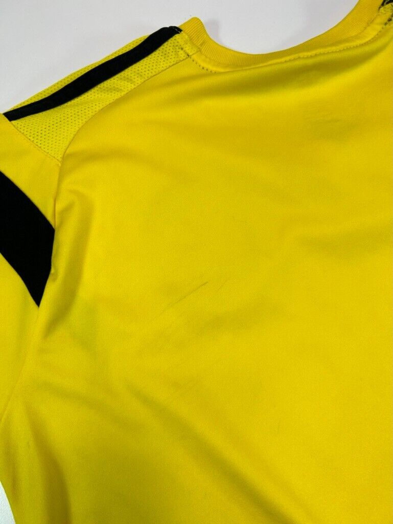 Columbus Crew MLS Adidas Nylon Soccer Jersey Size XL Yellow