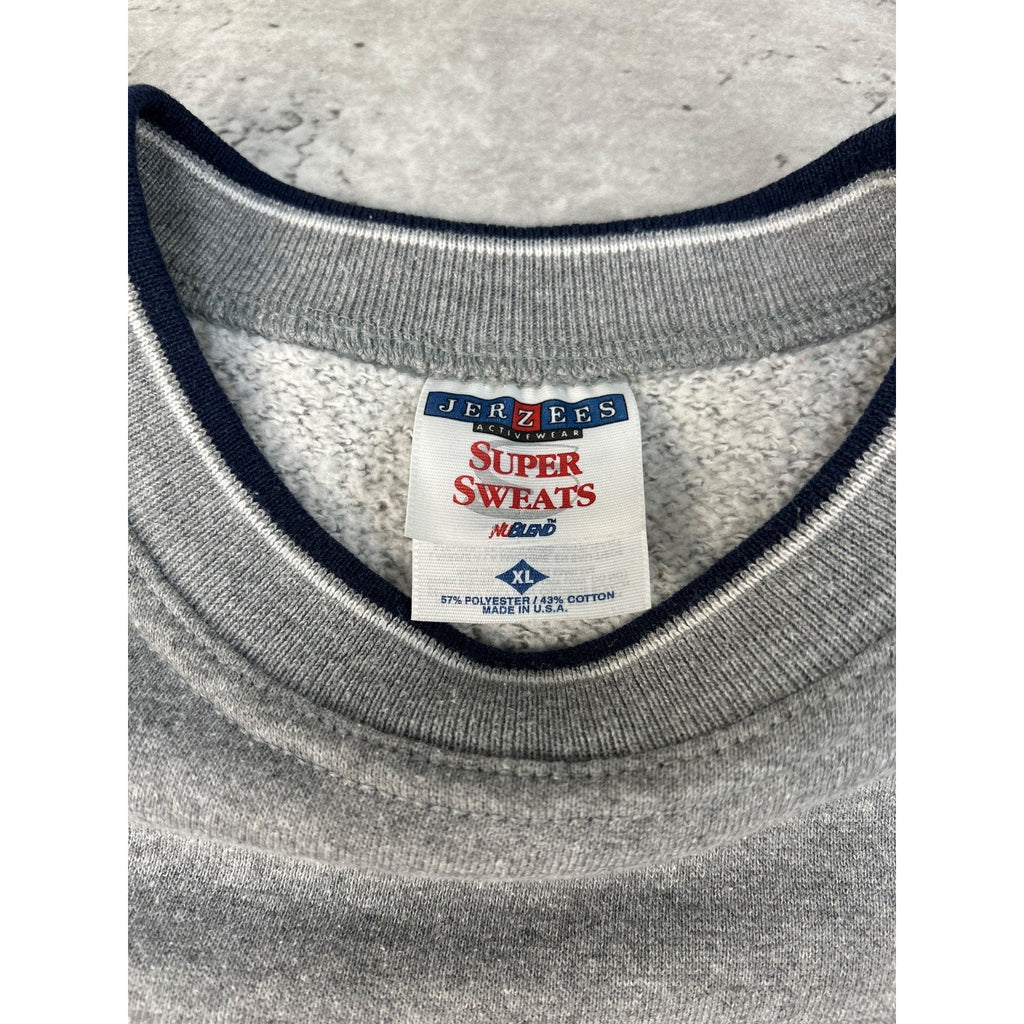 Vintage Regent University NCAA Embroidered Spellout Collegiate Sweatshirt Sz XL