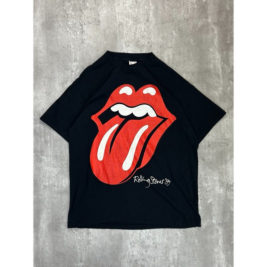 Vintage 1989 The Rolling Stones North American Tour Rock Music T-Shirt Size XL