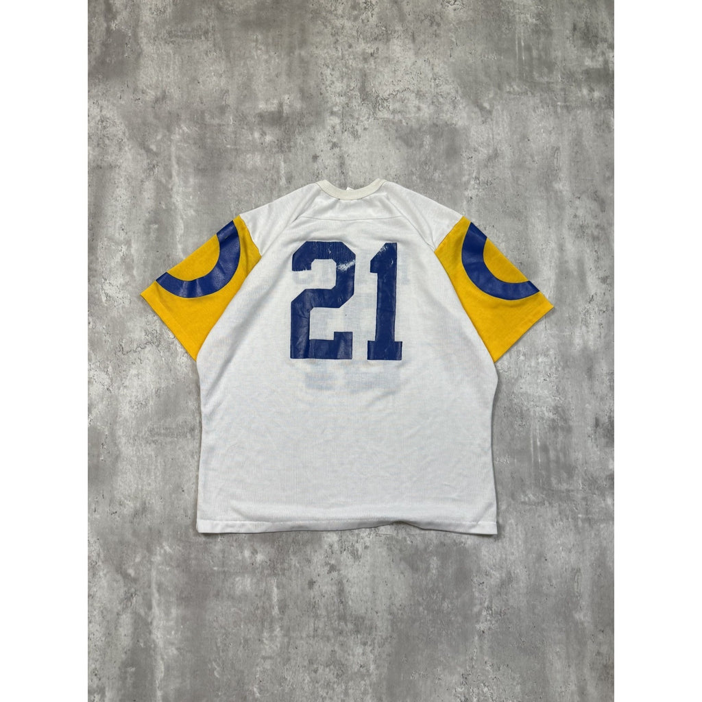 Vintage 70s/80s Los Angeles Rams #21 NFL Football Jersey Size XL