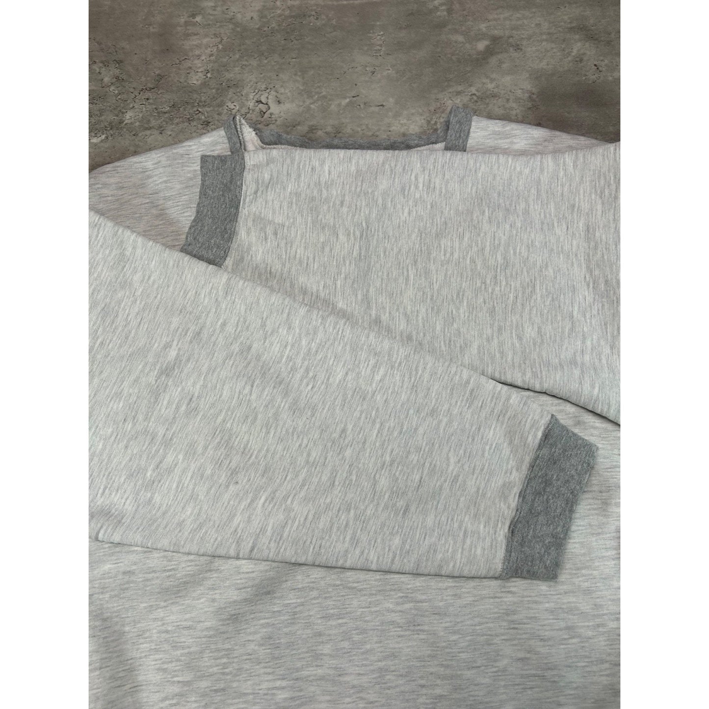 Vintage 90s Russell Athletic Pro Cotton Two Tone Blank Crewneck Sweatshirt 2XL