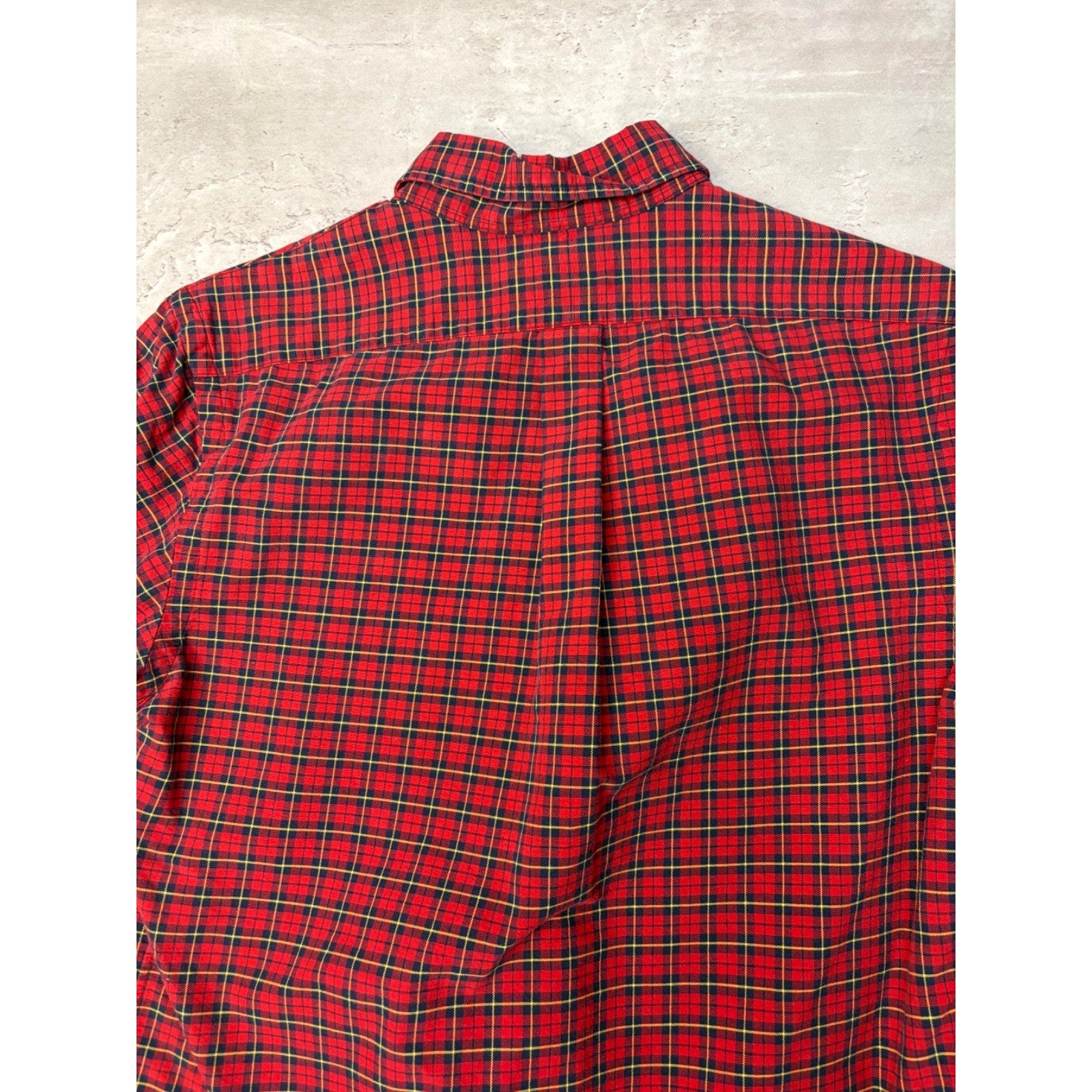 Vintage Polo Ralph Lauren Embroidered Pony Cropped Button Up Shirt Size Small