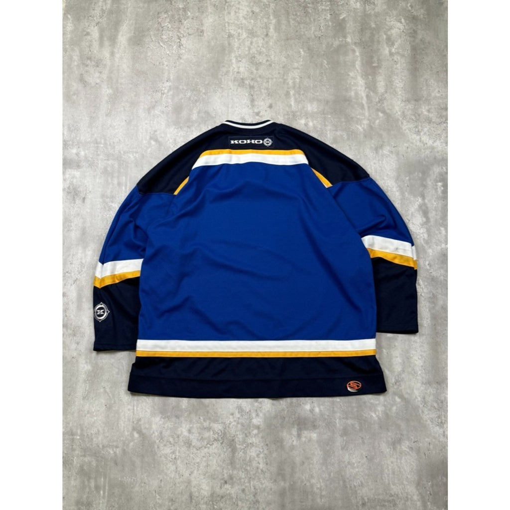 Vintage St. Louis Blues NHL Stitched Koho Hockey Jersey Size XL