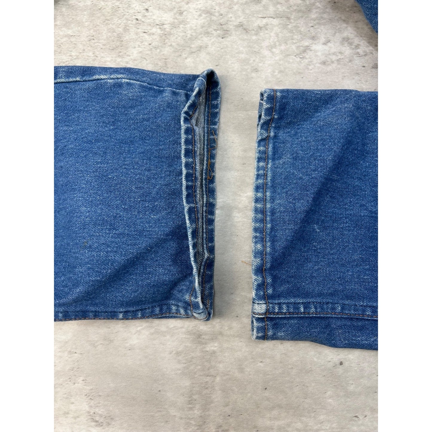 Vintage 80s Wrangler Western Style Dark Wash Denim Pants Size 31