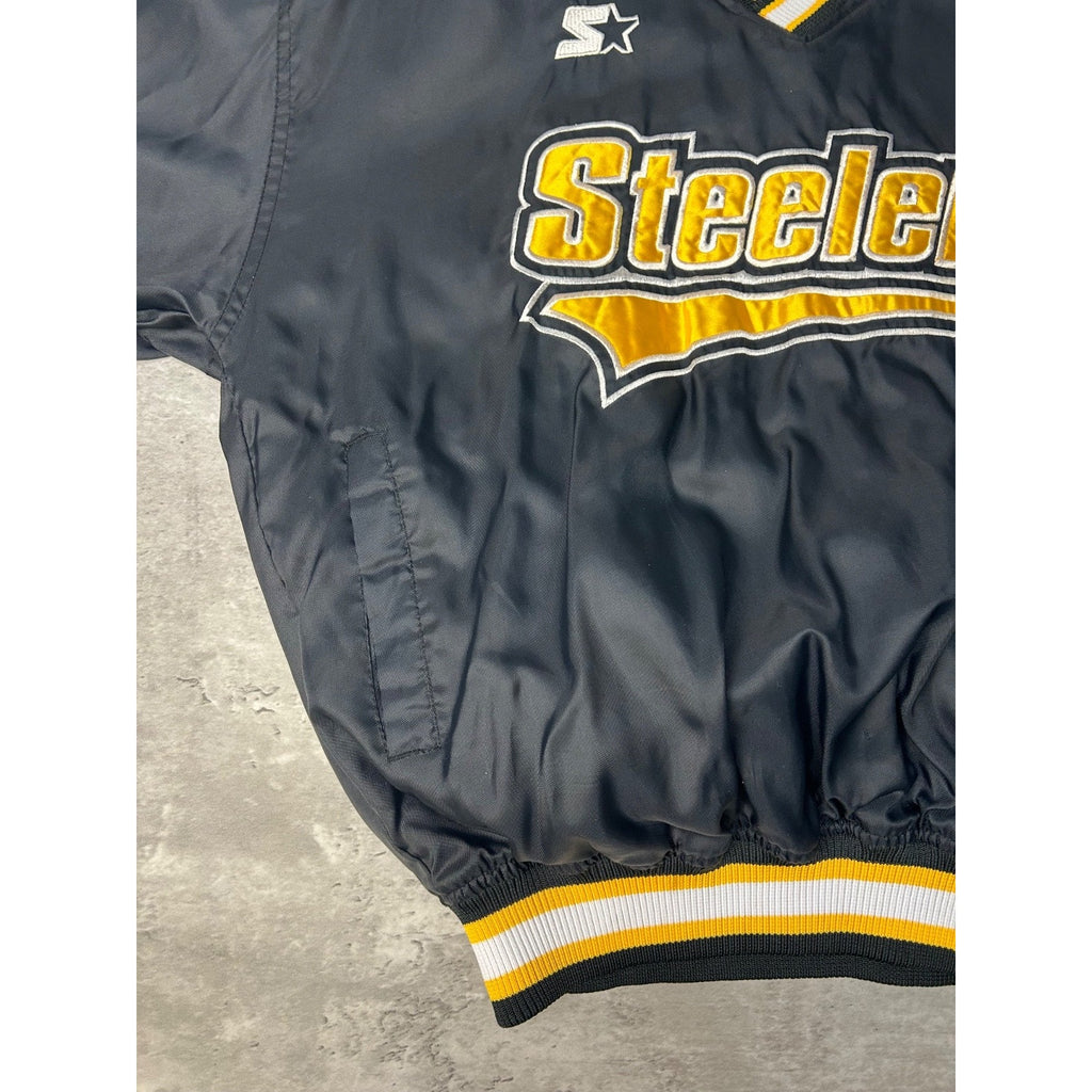 90s Pittsburgh Steelers NFL Starter Windbreaker Football Jacket Size Medium