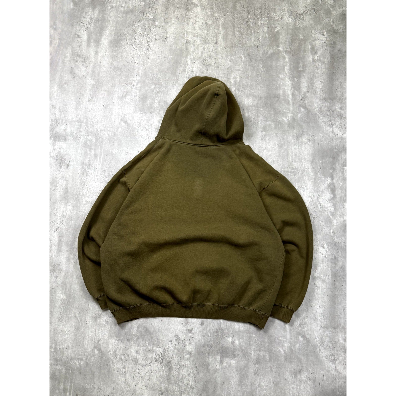 Vintage Y2K No Fear Embroidered Logo Hooded Sweatshirt Size XL