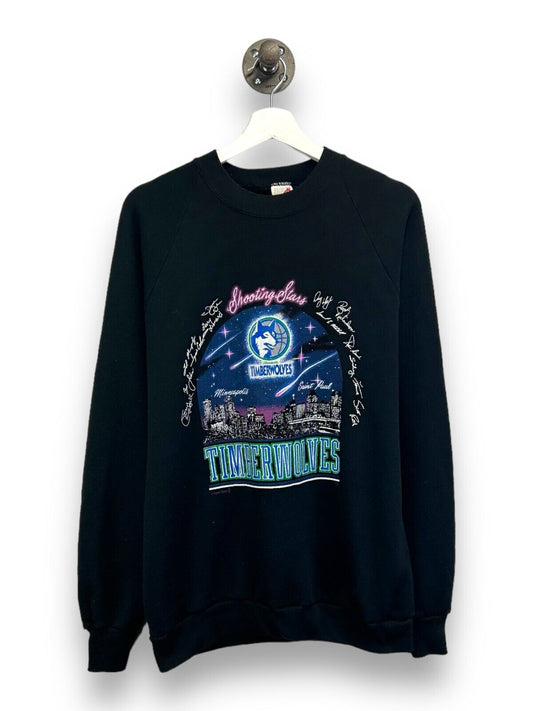 Vintage 80s/90s Minnesota Timberwolves NBA Shooting Stars Graphic Sweatshirt XL