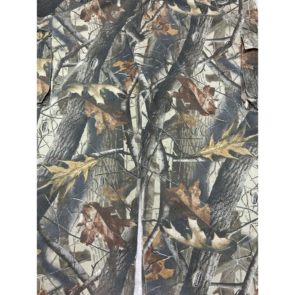 Vintage Real Tree Hardwoods Hunting Camo Cargo Pants Size 42