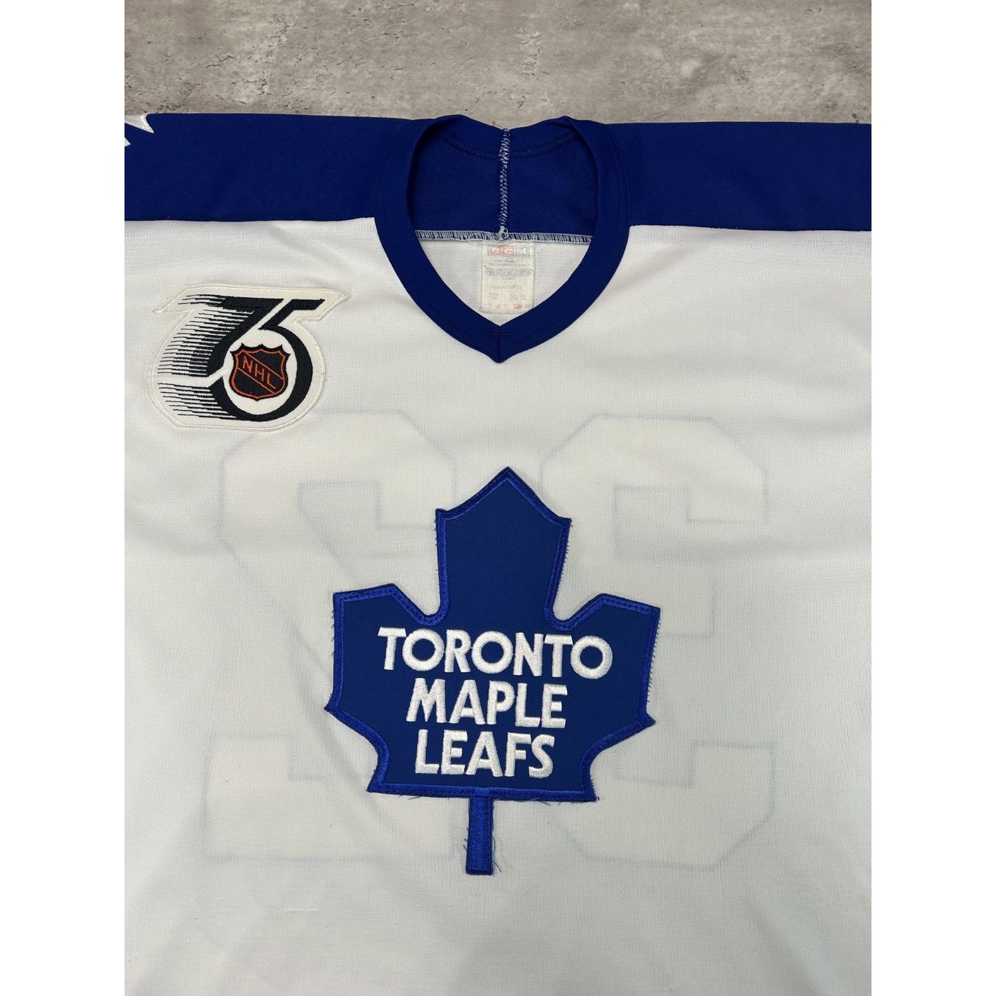 Vintage 1991/92 Mike Eastwood #32 Toronto Maple Leafs NHL CCM Maska Jersey Sz XL