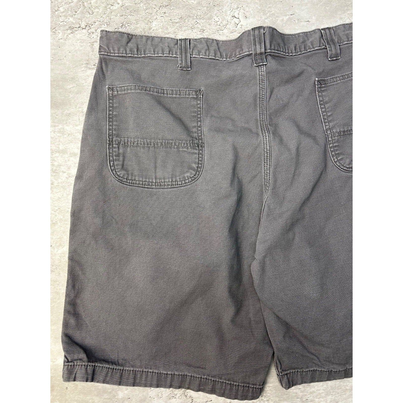 Carhartt Relaxed Fit Canvas Workwear Gray Five Pocket Pants Size 41