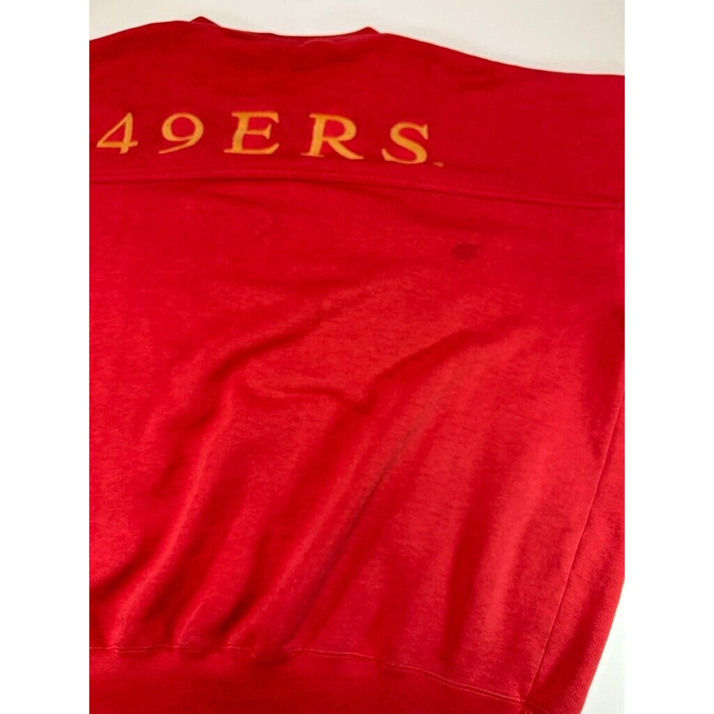 Vintage 90s San Fransisco 49ers NFL Embroidered Logo Football Sweatshirt Size XL