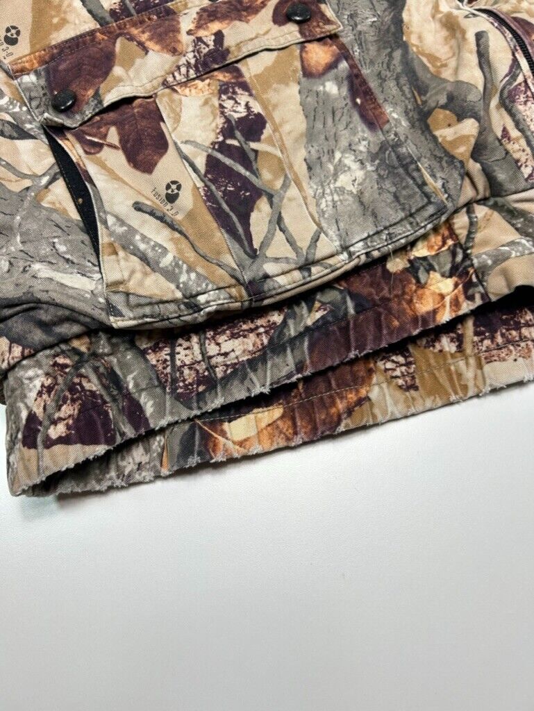 Outfitters Ridge Fusion 3D Fall Tree Camo Insulated Full Zip Jacket Size XL