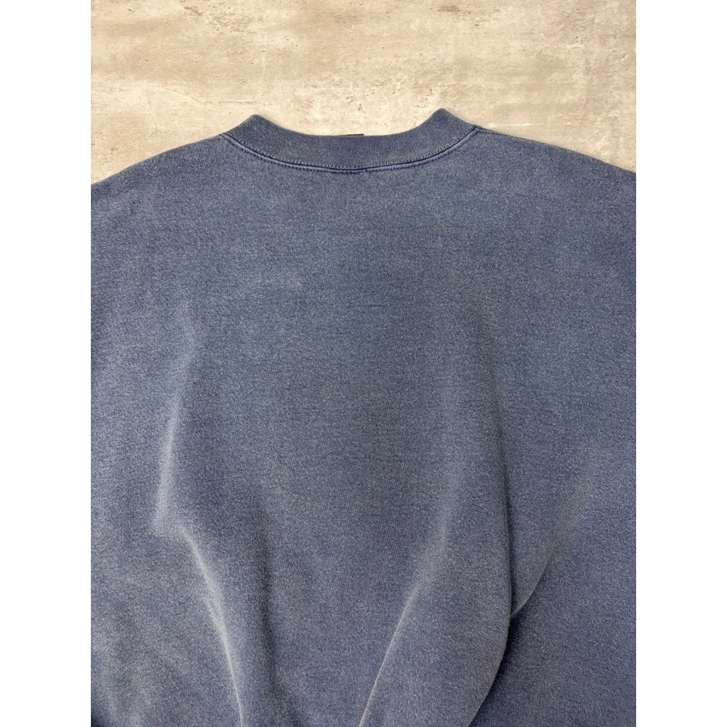 Vintage Dallas Cowboy Boot Art Graphic Destination Sweatshirt Size Large