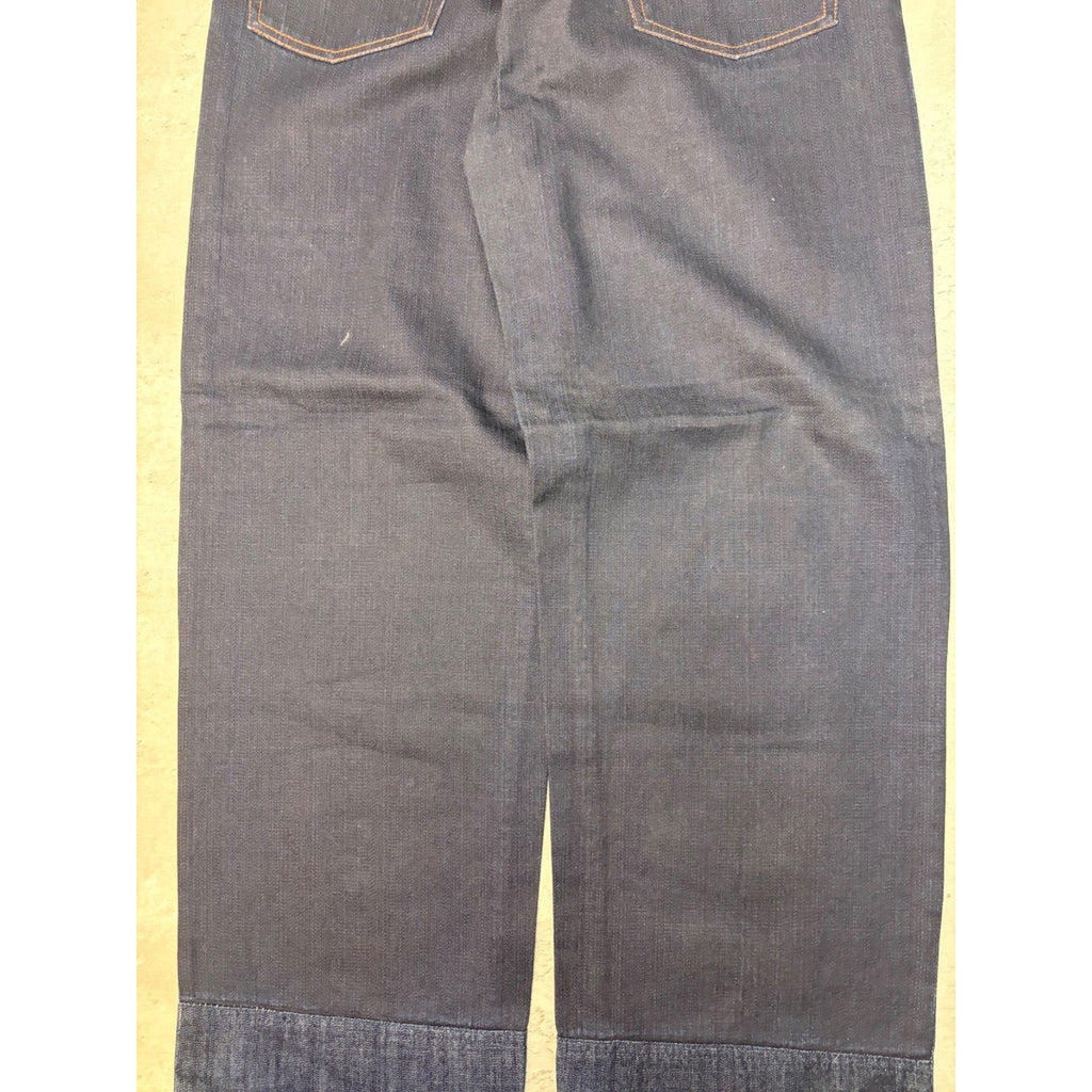 Vintage Y2K Womens Pepe Jeans Graffiti Graphic Dark Wash Denim Pants