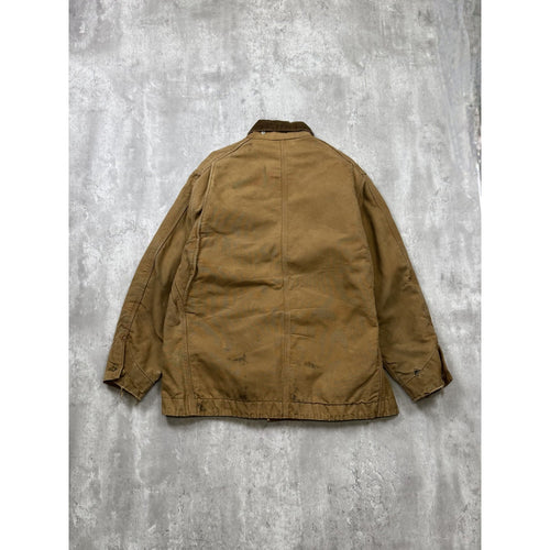 Vintage 1970s Carhartt Canvas Workwear Chore Barn Jacket Size XL