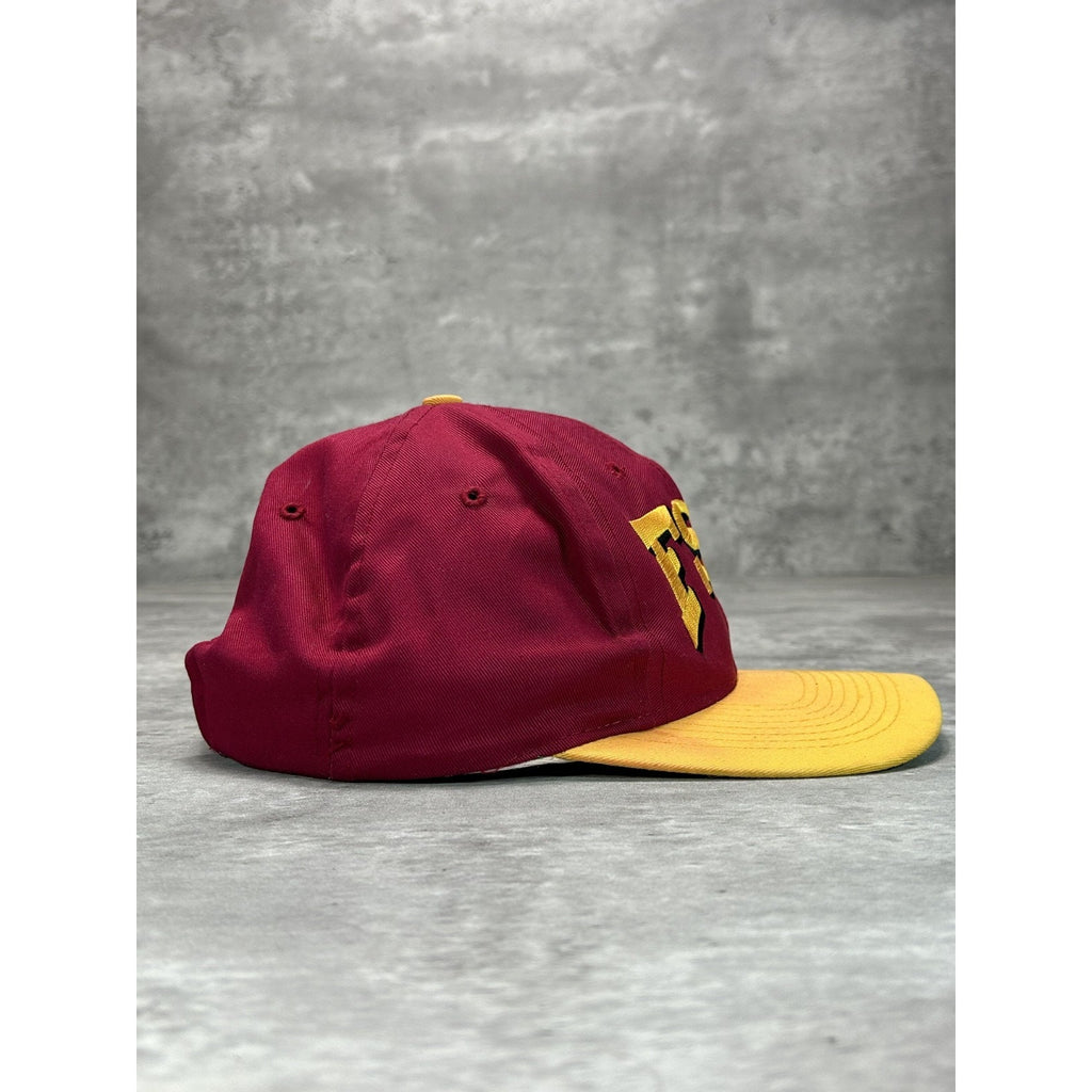Vintage 90s Florida State Seminoles NCAA Embroidered Logo Snapback Hat OSFA