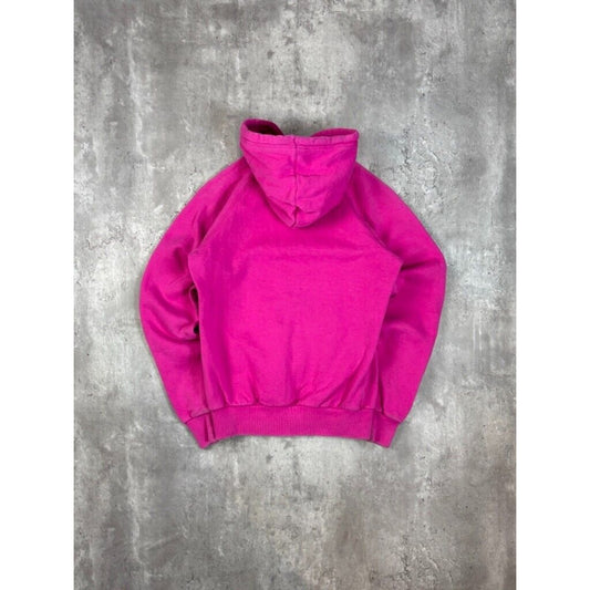 Vintage Womens Nike Tonal Embroidered Swoosh Full Zip Hooded Sweatshirt Size Small
