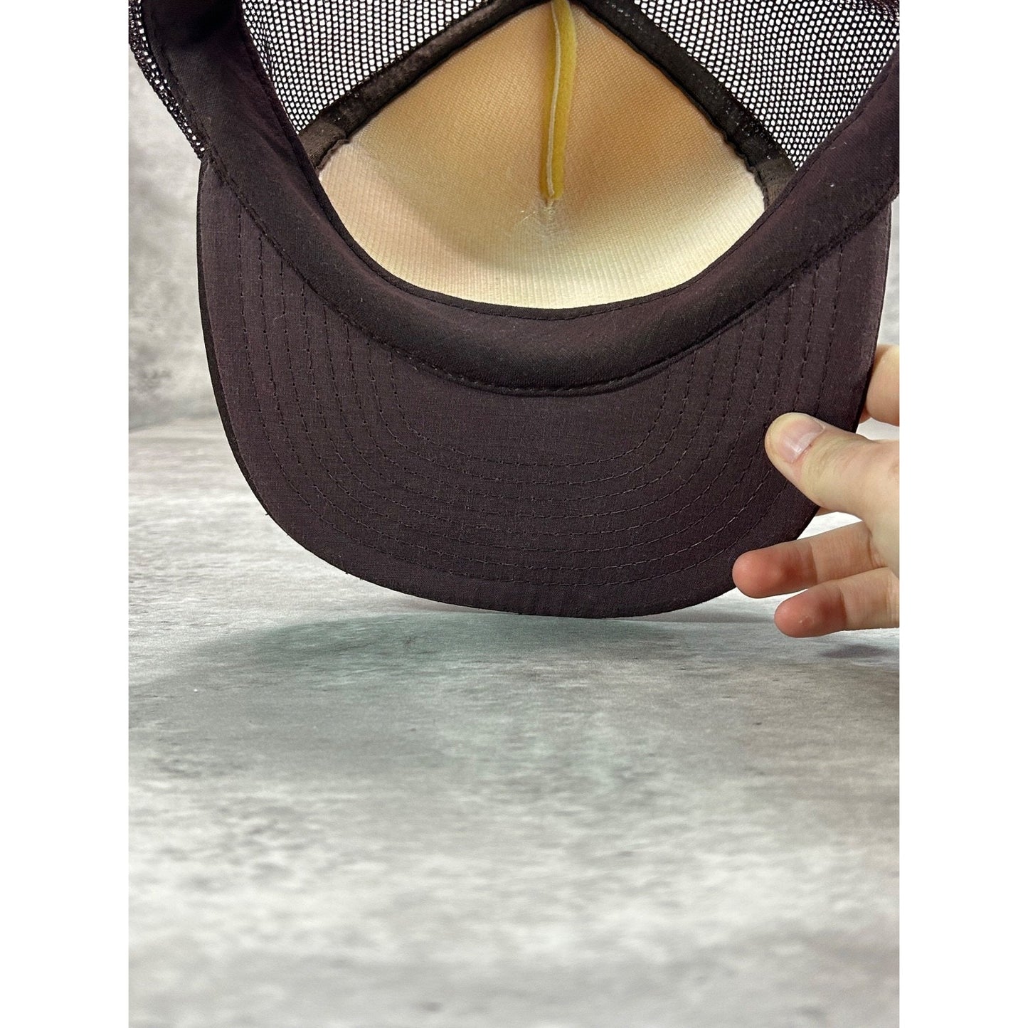 Vintage 80s Oklahoma Anthropological Society Trucker Snapback Hat OSFA