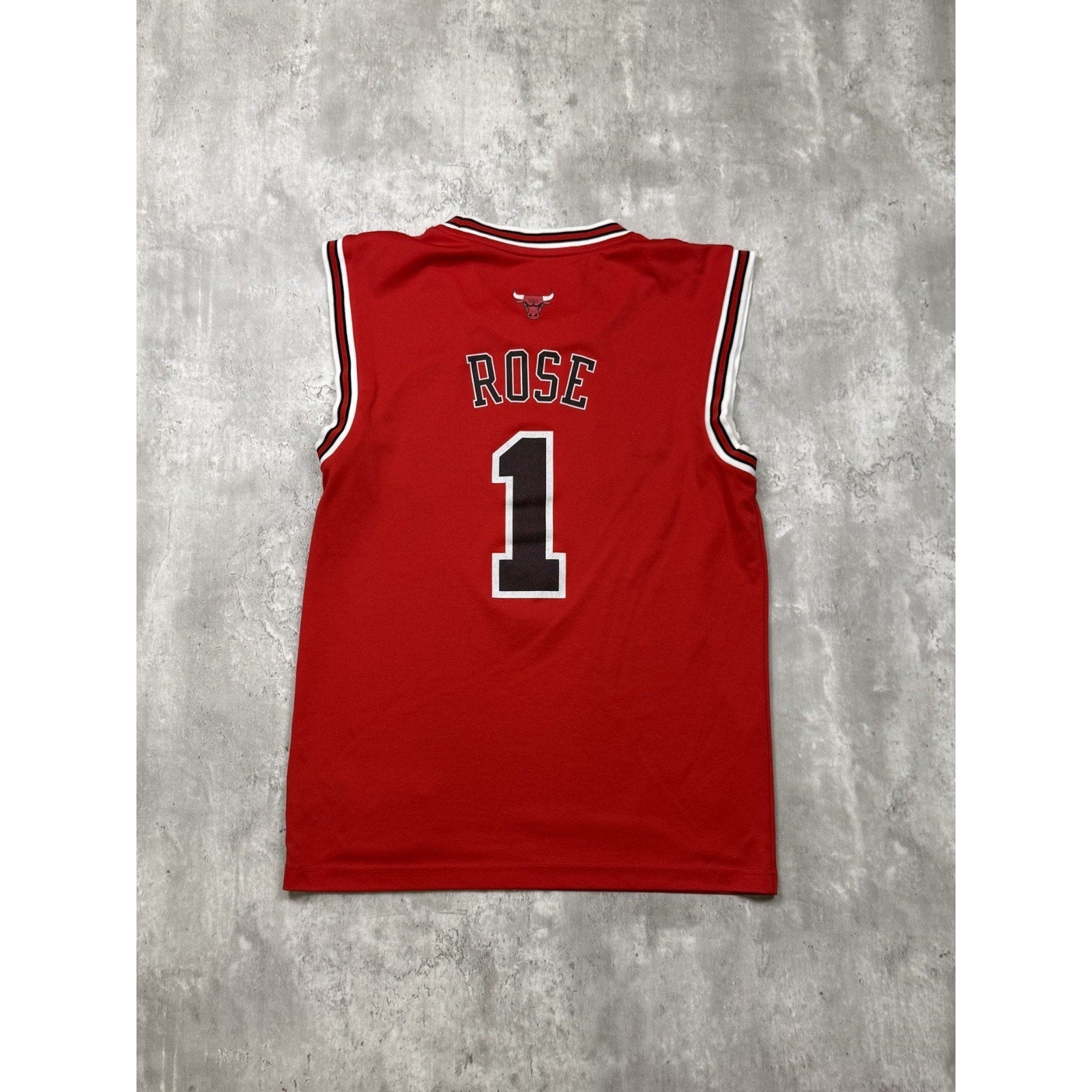 Derrick Rose #1 Chicago Bulls NBA Adidas Basketball Jersey Size Small