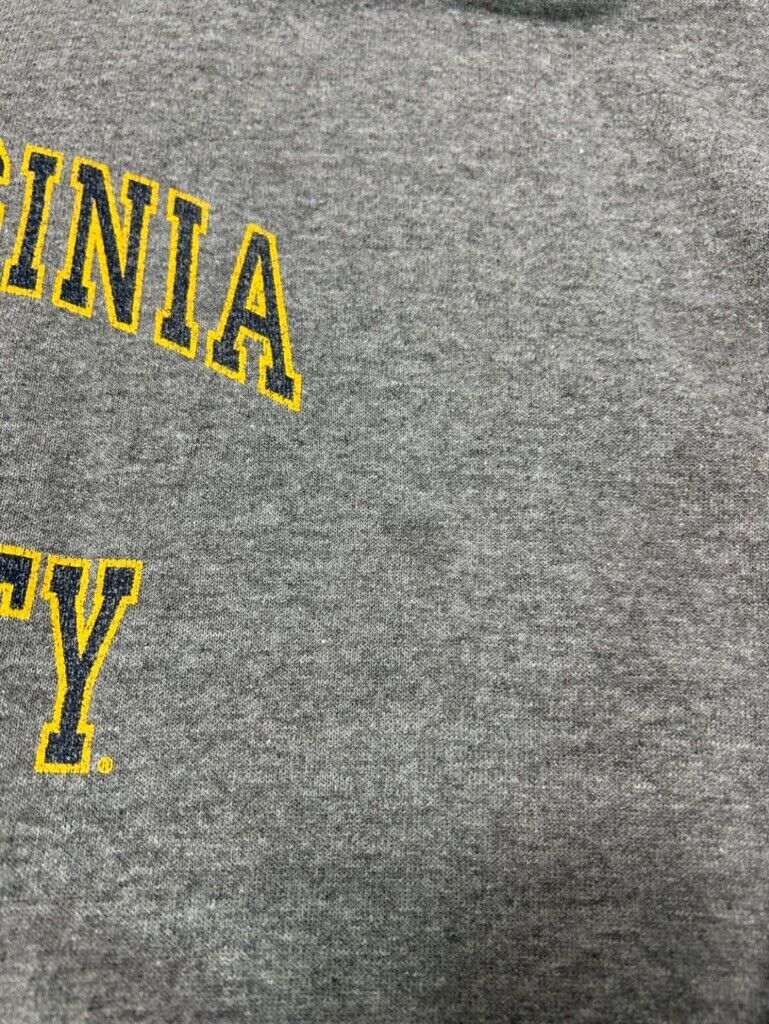 Vintage University of West Virginia NCAA Graphic Spellout Sweatshirt Size XL