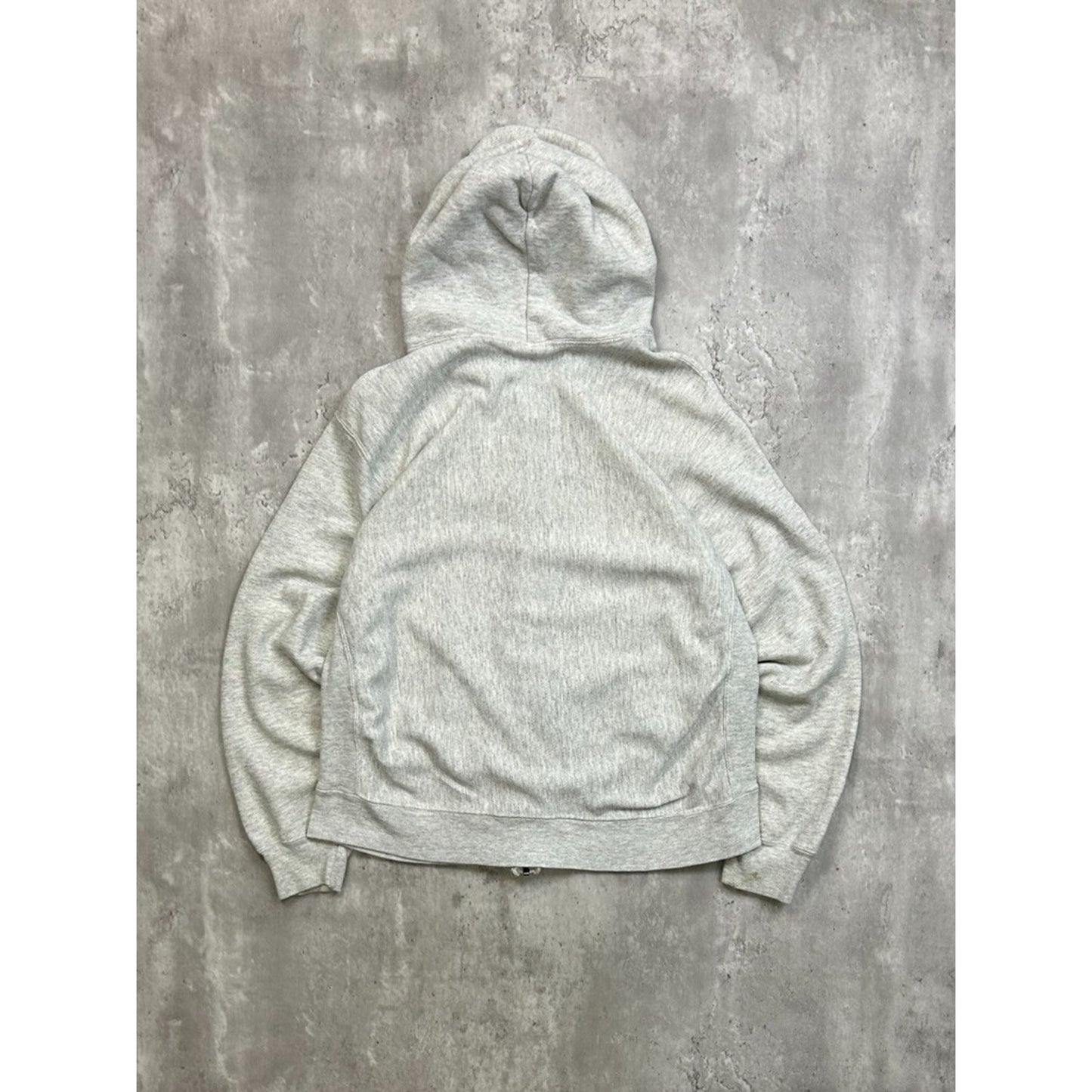 Vintage 90s US Army Training Spellout Full Zip Hooded Sweatshirt Size Medium