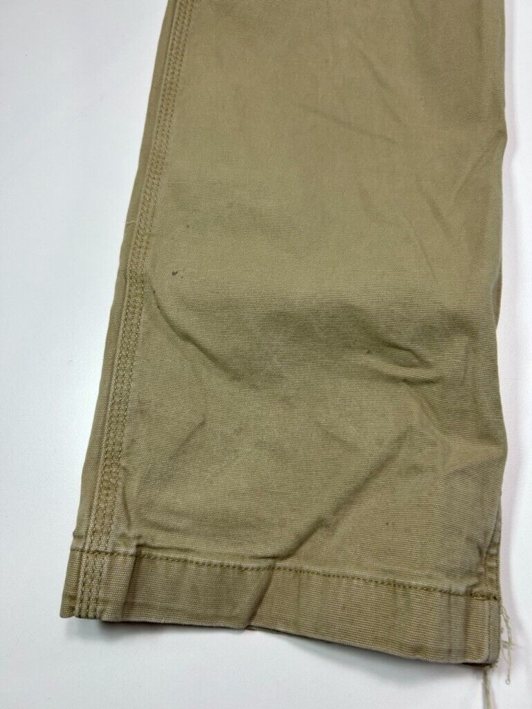 Carhartt Relaxed Fit Canvas Workwear Five Pocket Pants Size 31 Beige