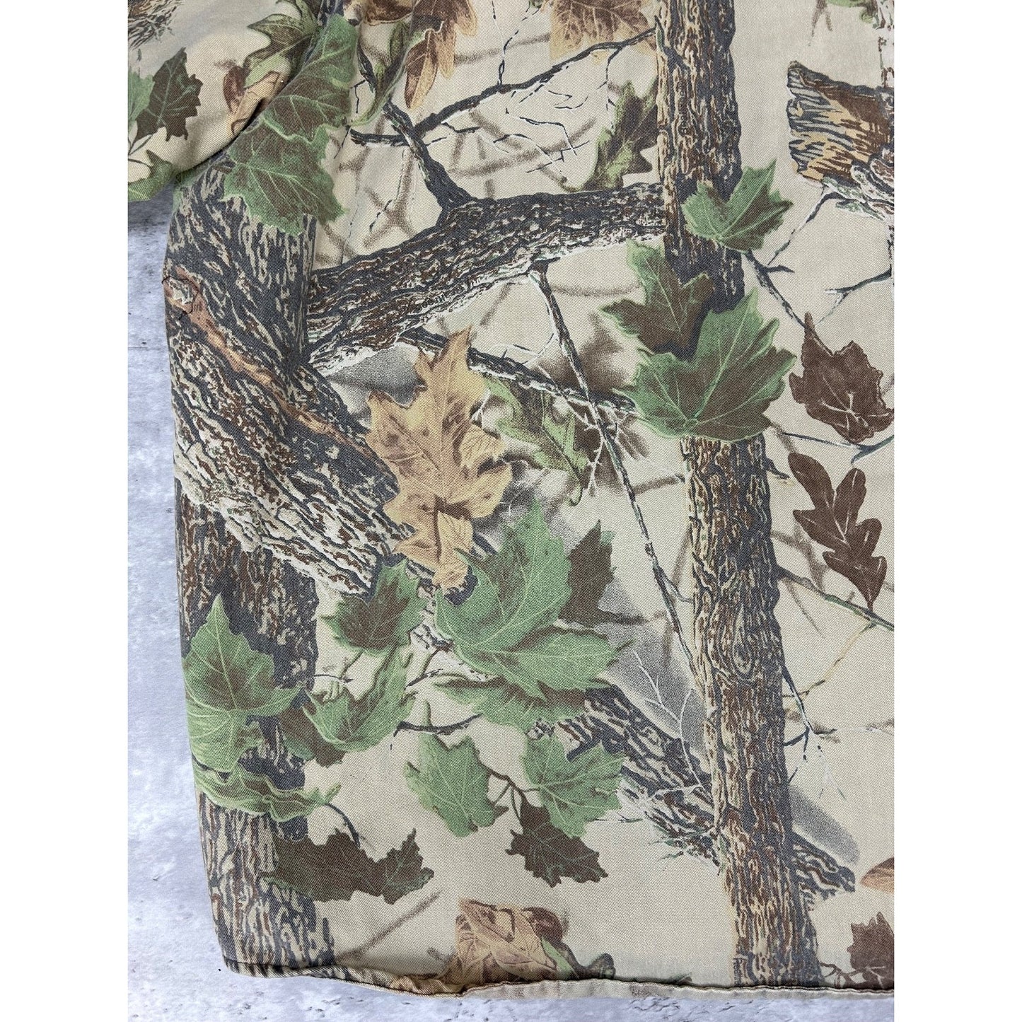 Vintage Redhead Realtree Camo Long Sleeve Hunting Button Up Shirt Size 3XL