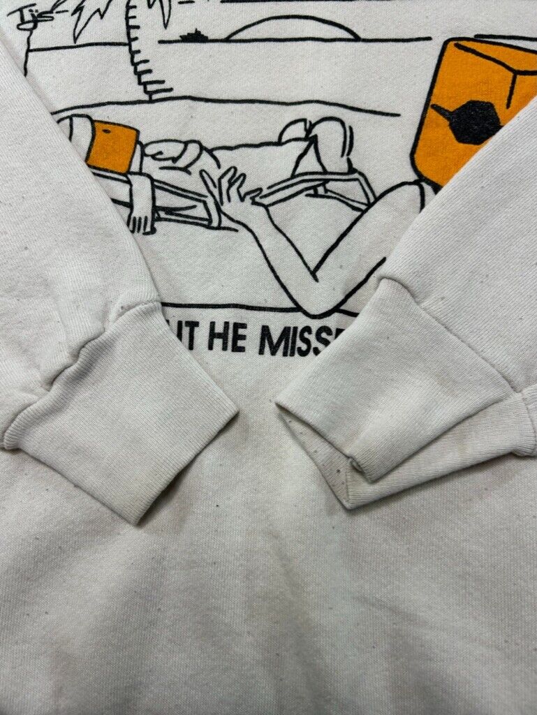 Vintage 90s The Cheddarheads Comedy Cartoon Graphic Sweatshirt Size XL