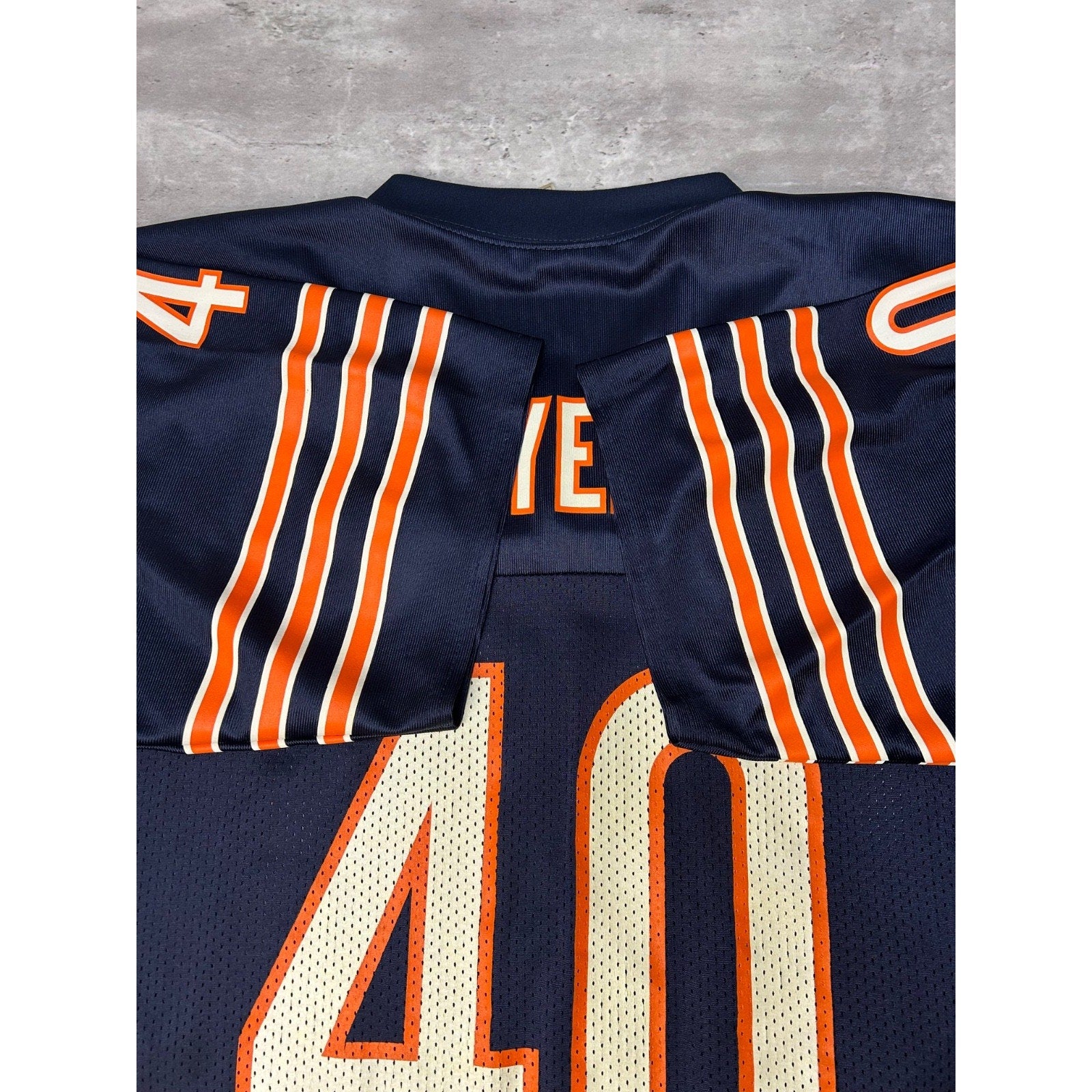 Vintage Gale Sayers #40 Chicago Bears NFL Reebok Football Jersey Size Medium