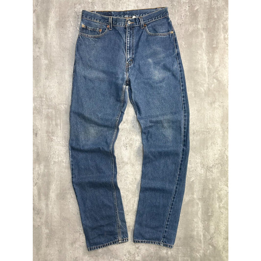 Vintage 90s Levis 505 Red Tab Dark Wash Denim Pants Size 32