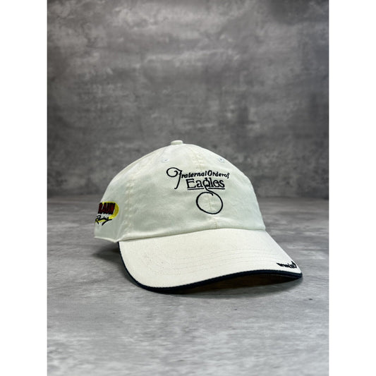 Vintage Justin Haley Nascar Fraternal Order Of Eagles Strapback Hat OSFA