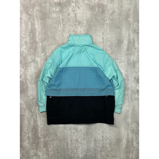 Vintage 2000s YOUTH Nike Embroidered Swoosh Nylon Windbreaker Jacket Size Large