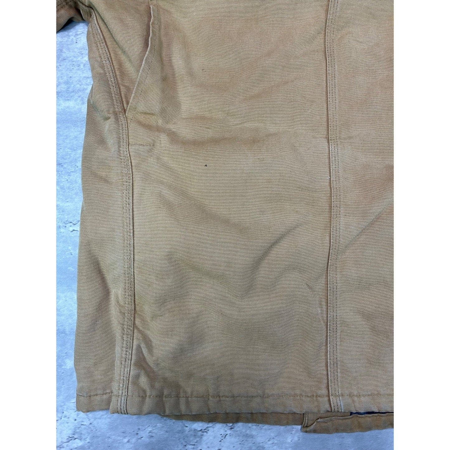 Vintage 1989 Carhartt Blanket Lined 100th Anni Canvas Workwear Chore Jacket XL