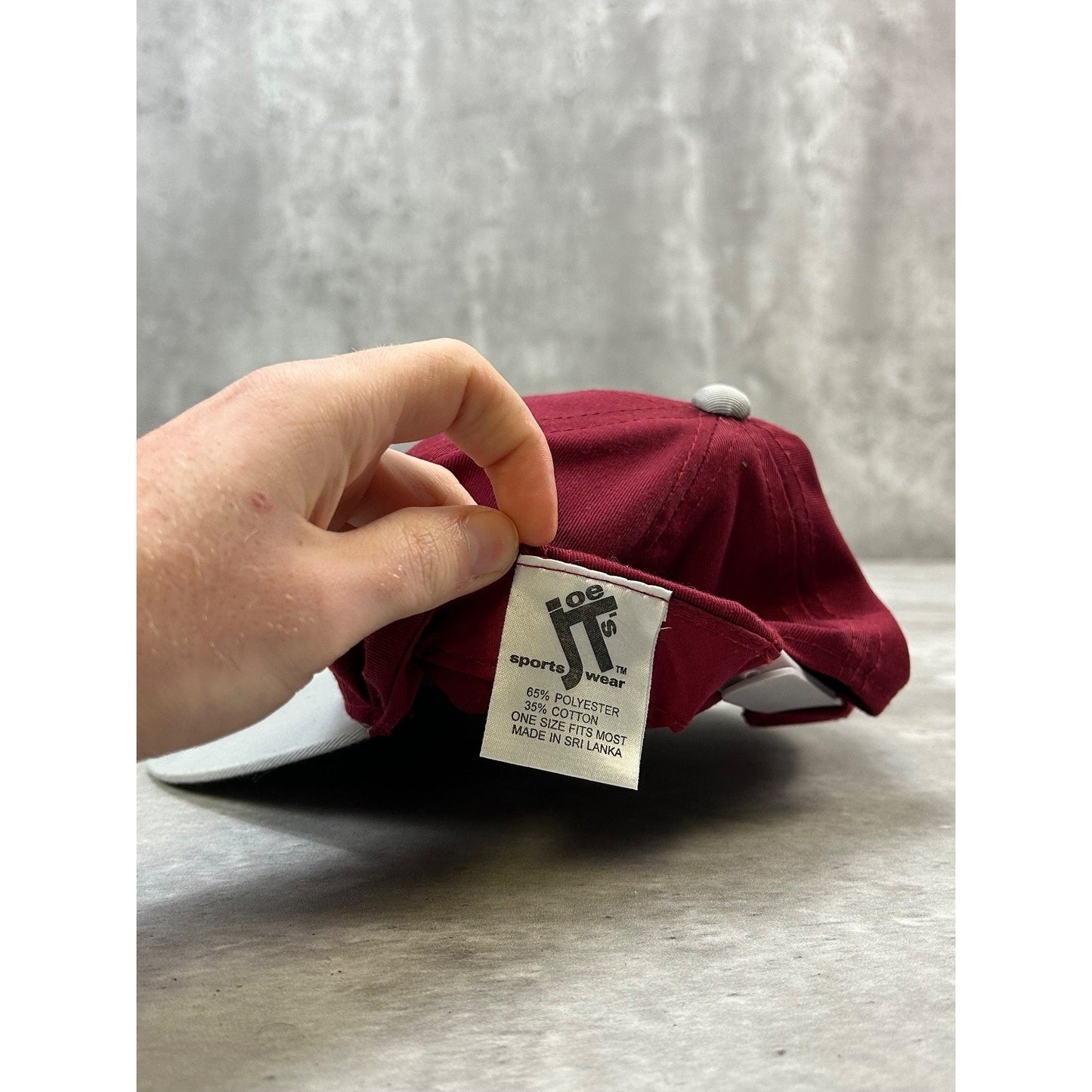 Vintage 90s Alabama Crimson Tide NCAA Embroidered Logo Snapback Hat OSFA