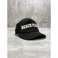 Vintage 90s Beach Please Spellout Comedy Slogan Trucker Snapback Hat OSFA