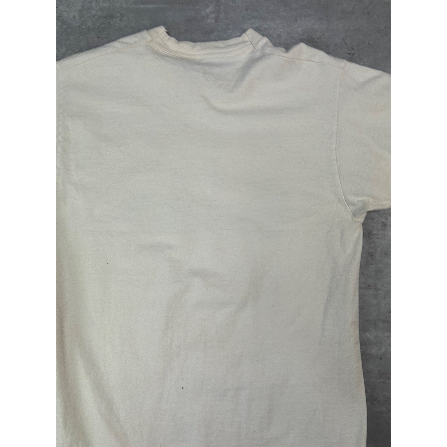 Vintage 90s Erie Otters OHL Graphic Spellout Hockey T-Shirt Size Medium White