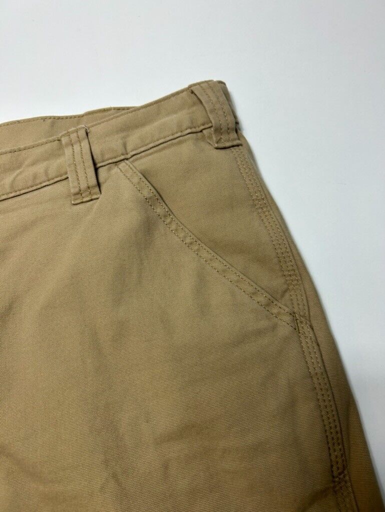 Carhartt Relaxed Fit Canvas Workwear Five Pocket Pants Size 38 Beige